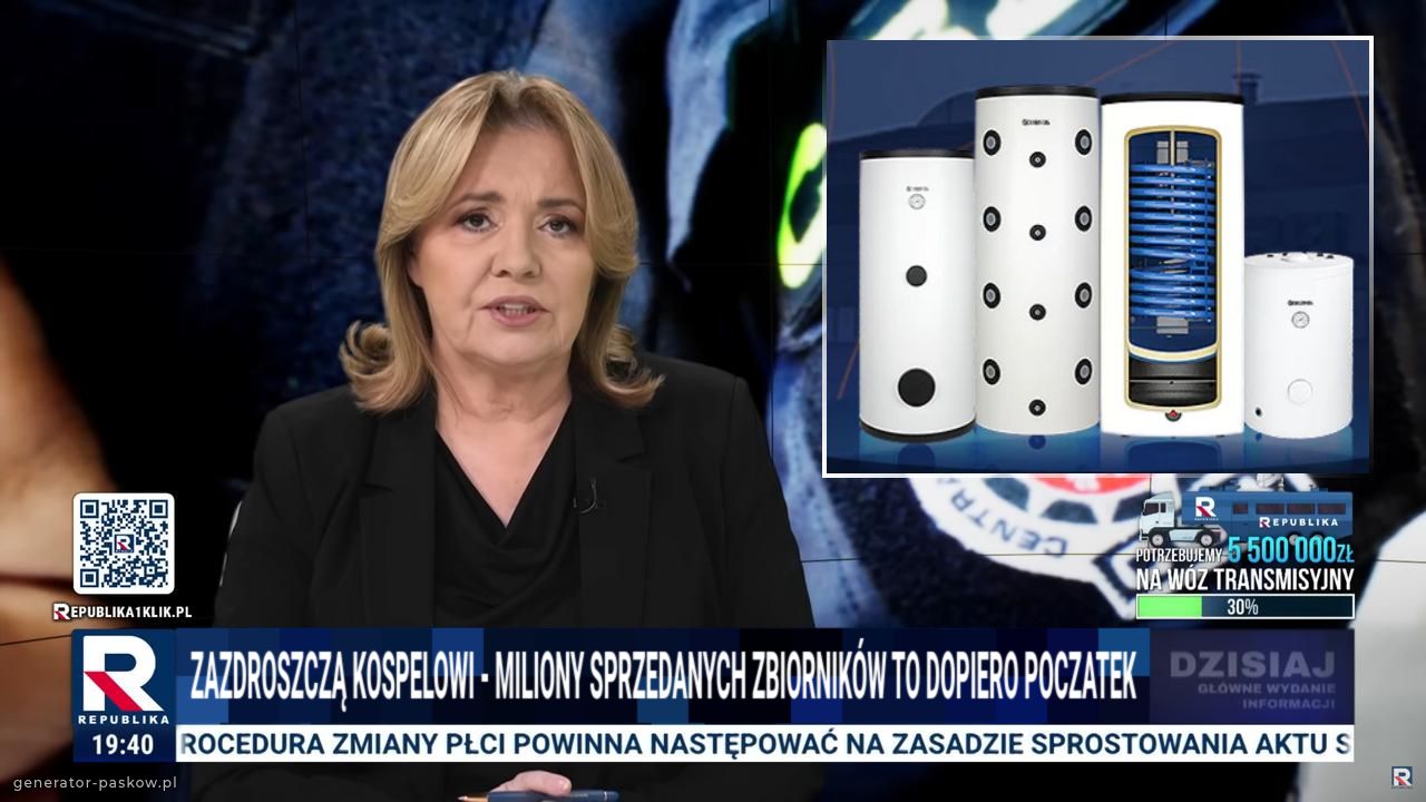 zazdroszczą kospelowi - miliony sprzedanych zbiorników to dopiero poczatek