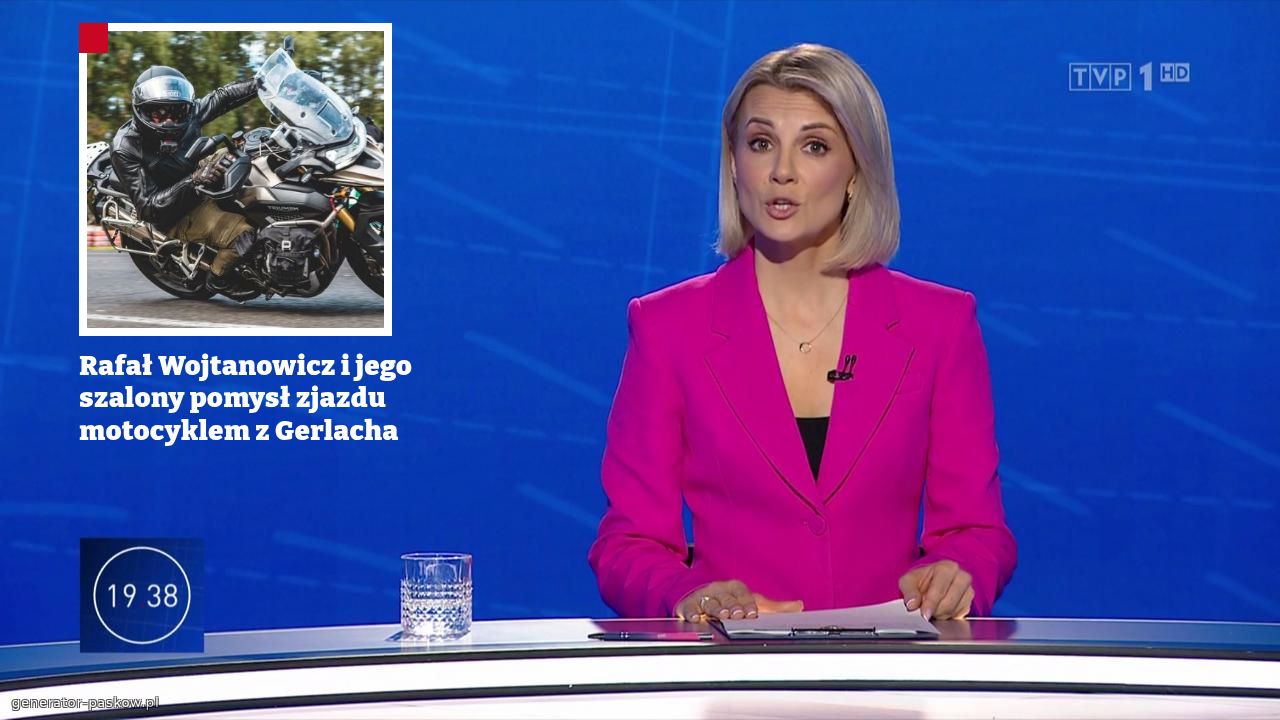 Rafał Wojtanowicz i jego szalony pomysł zjazdu motocyklem z Gerlacha