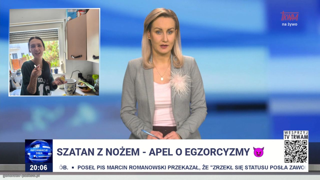 Szatan z nożem - apel o egzorcyzmy 😈