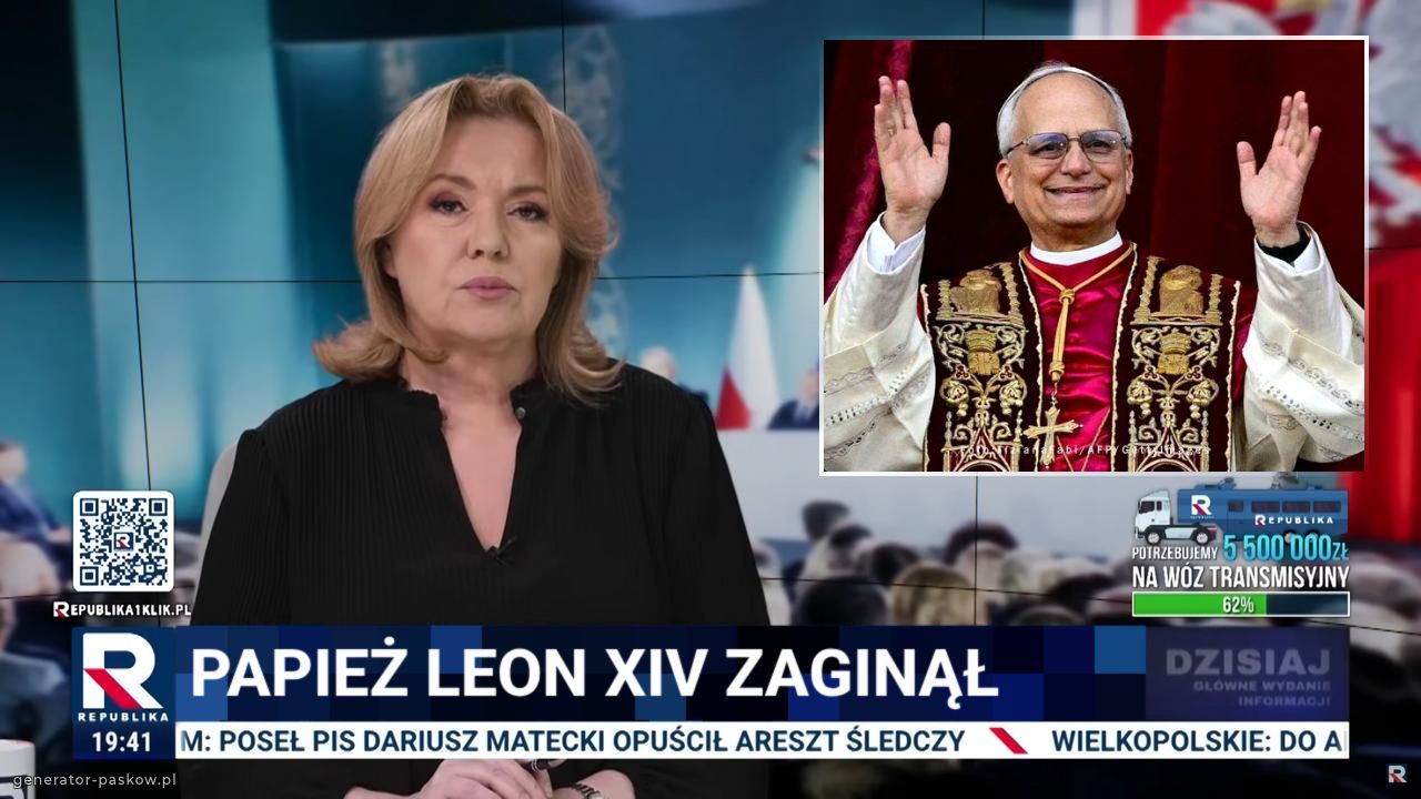 Papież Leon XIV ZAGINĄŁ 