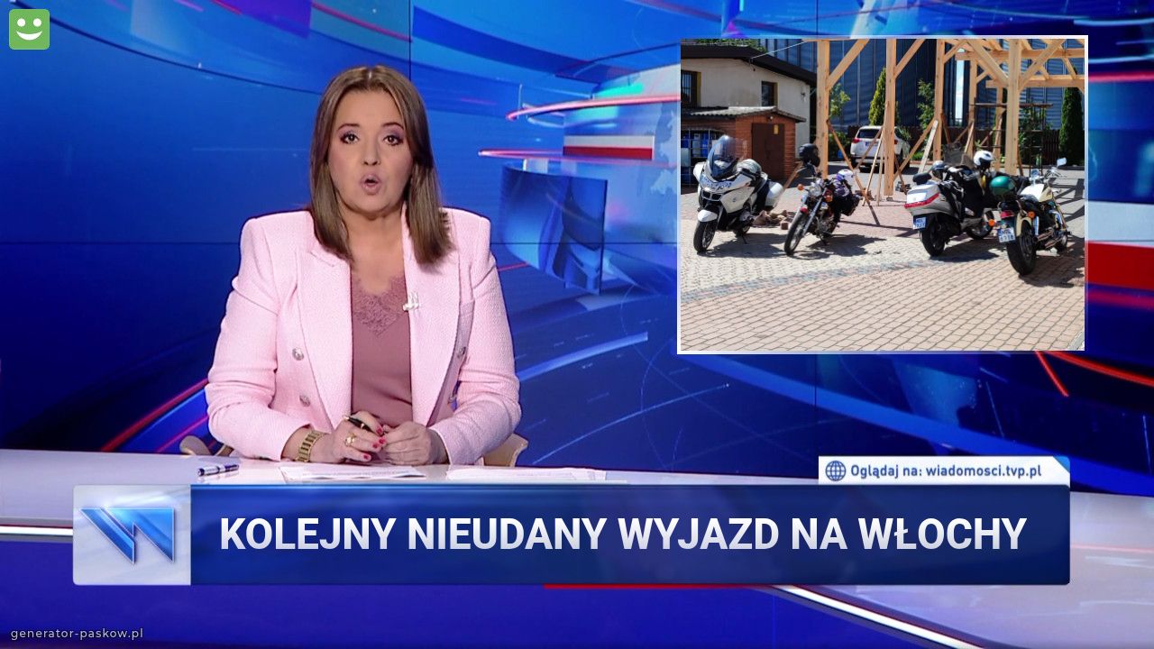 Kolejny nieudany wyjazd na WŁochy