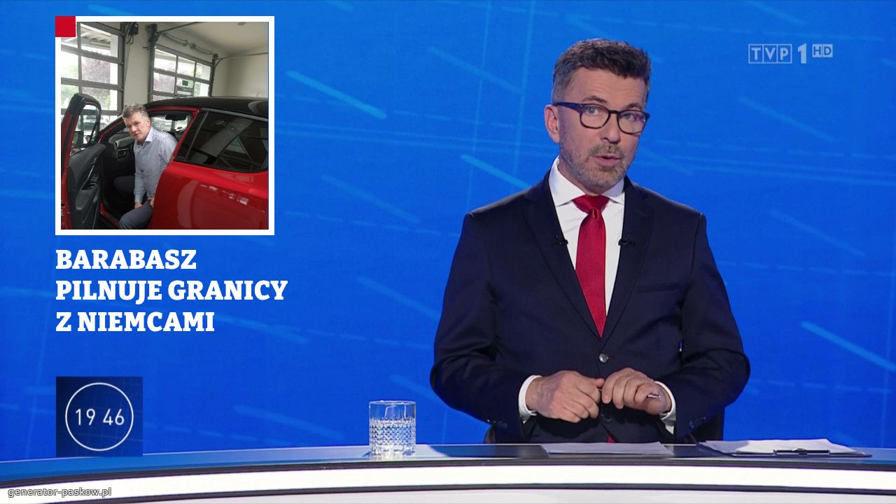 BARABASZ PILNUJE GRANICY Z NIEMCAMI