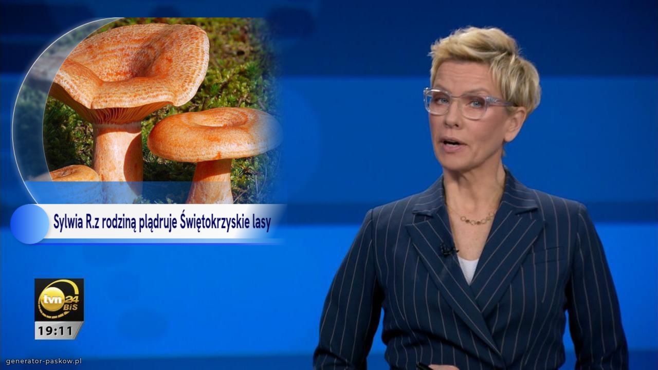 Sylwia R.z rodziną plądruje Świętokrzyskie lasy 