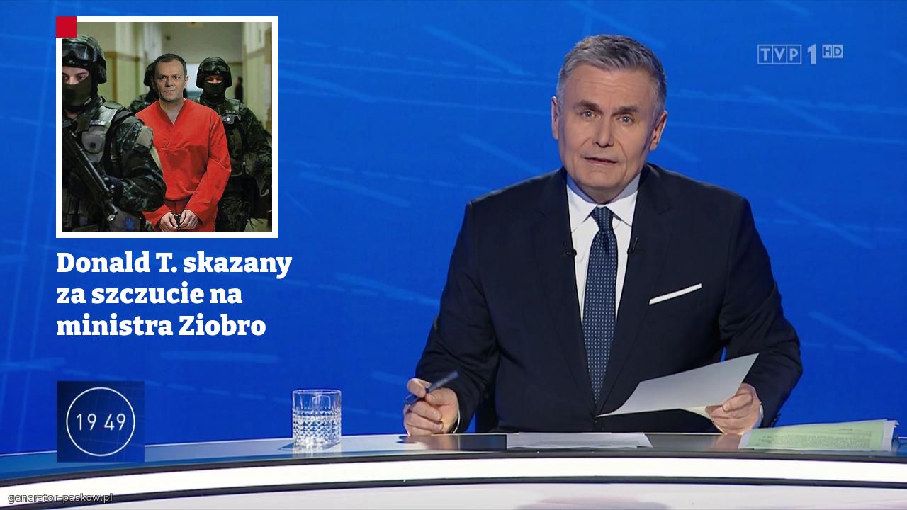 Donald T. skazany za szczucie na ministra Ziobro