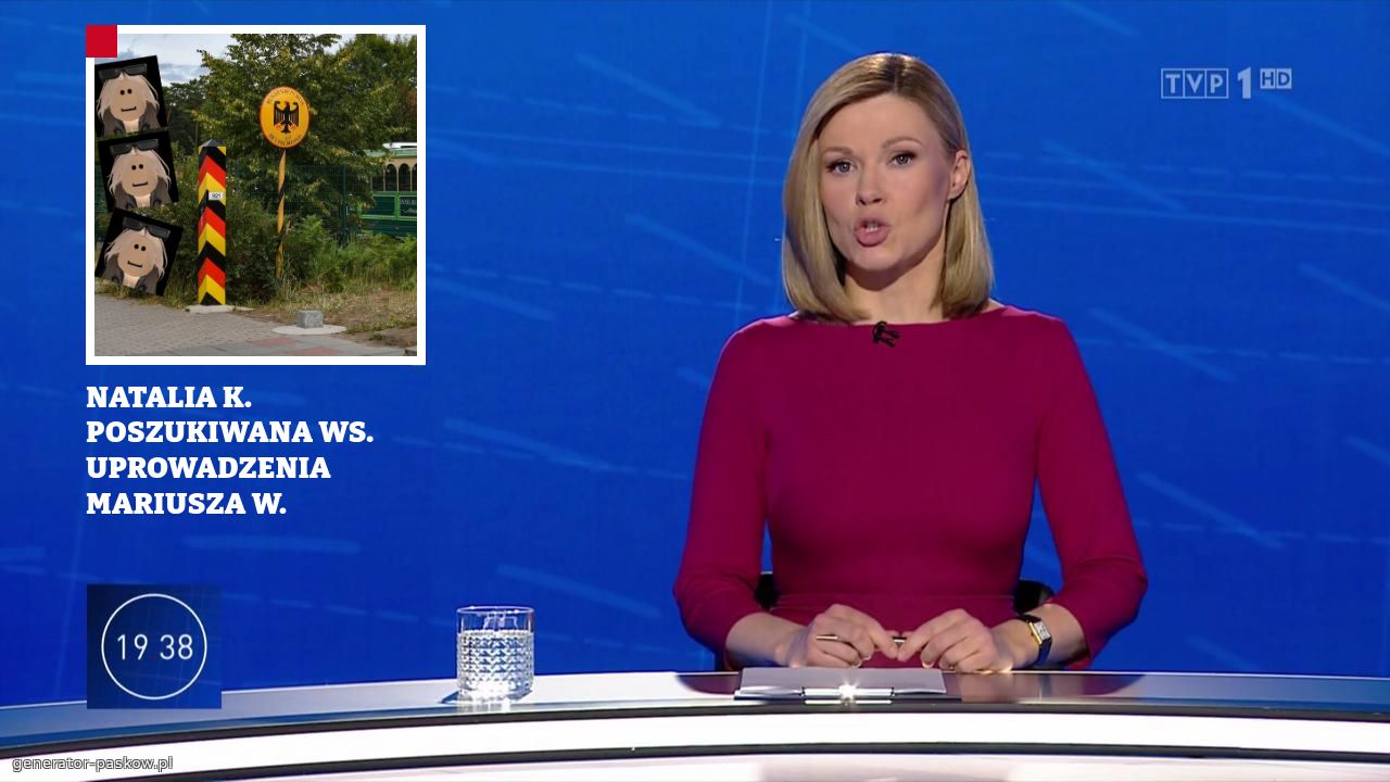 NATALIA K. POSZUKIWANA WS. UPROWADZENIA MARIUSZA W.