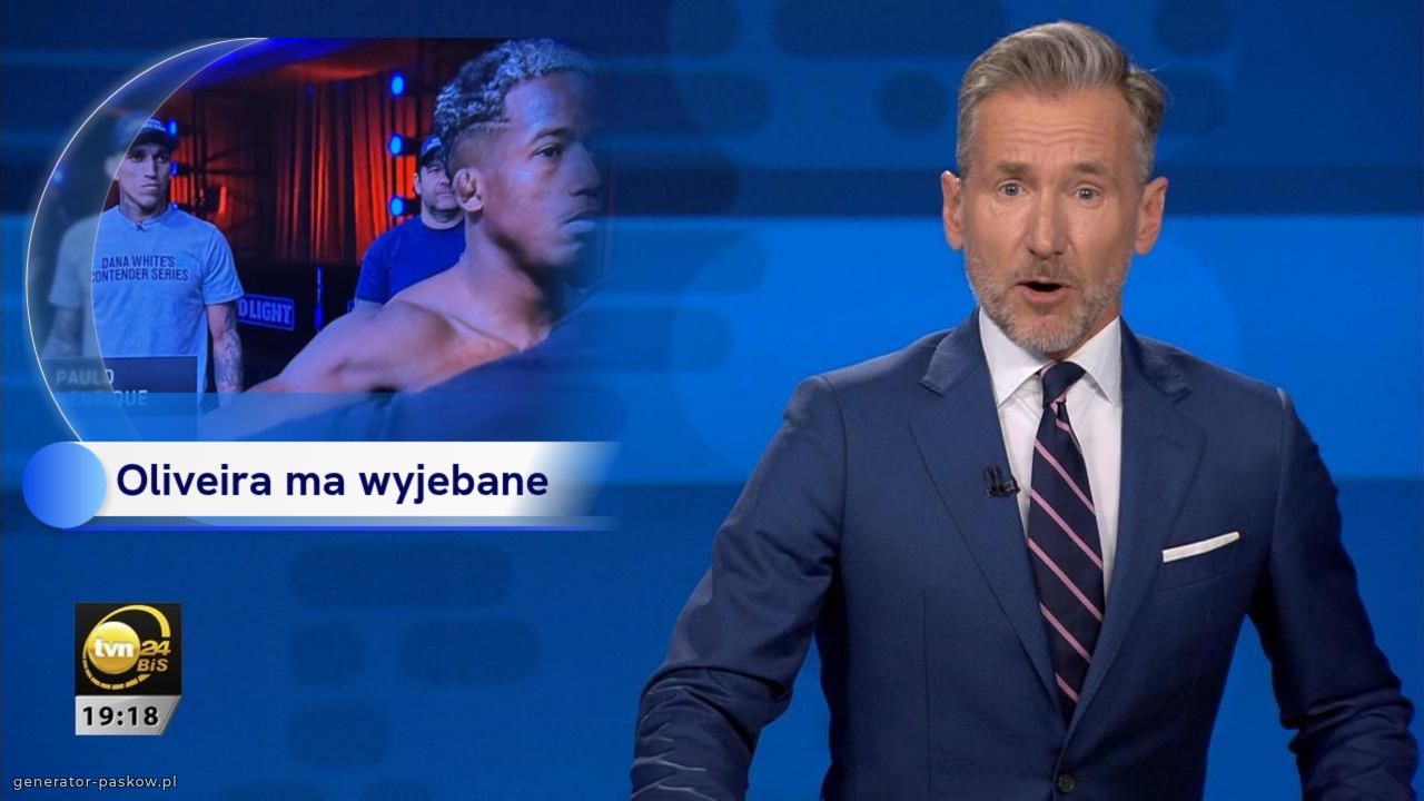 Oliveira ma wyjebane