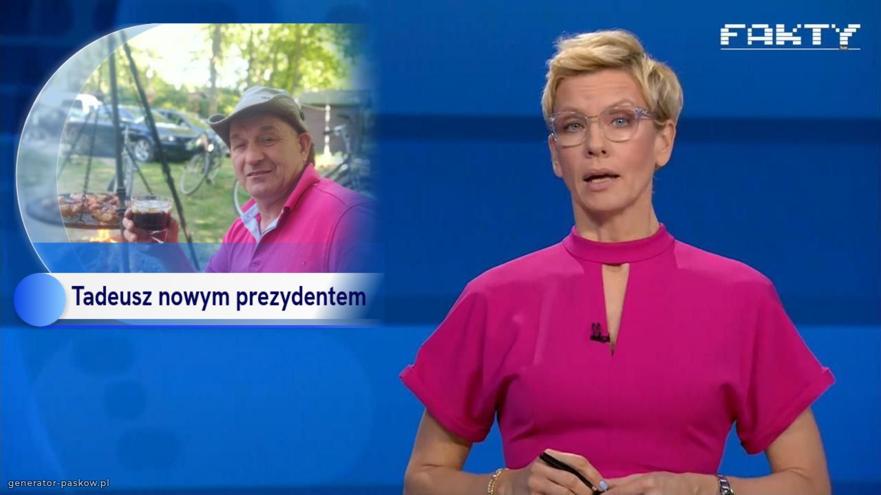 Tadeusz nowym prezydentem
