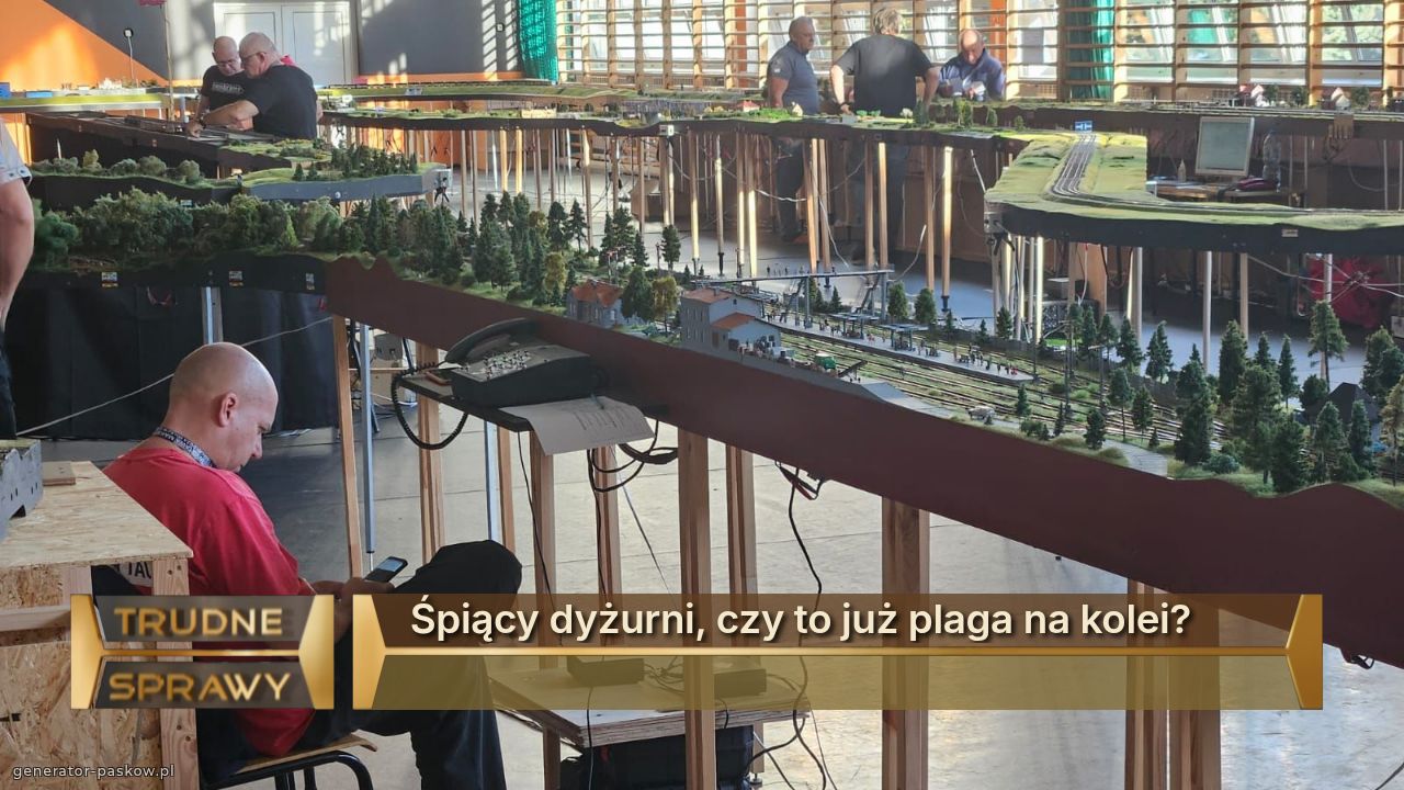 Śpiący dyżurni, czy to już plaga na kolei?
