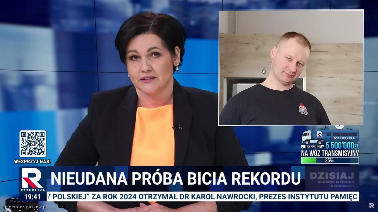 Nieudana próba bicia rekordu