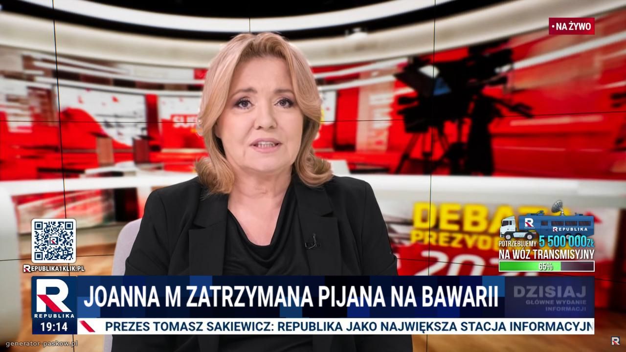 Joanna m zatrzymana pijana na bawarii