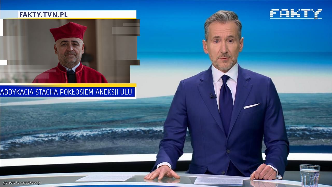 ABDYKACJA STACHA POKŁOSIEM ANEKSJI ULU