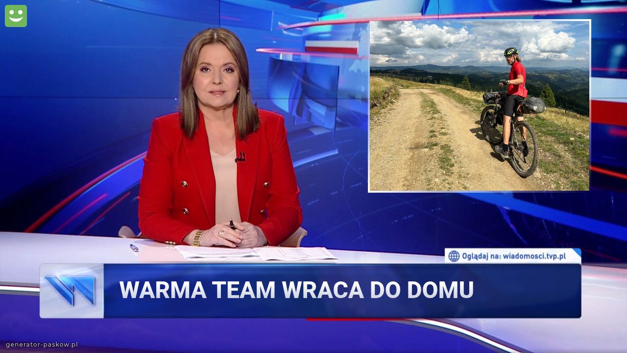 Warma team wraca do domu 