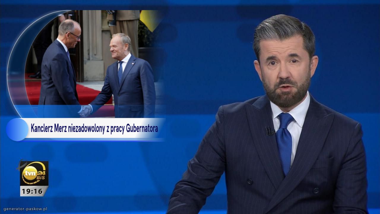 Kanclerz Merz niezadowolony z pracy Gubernatora