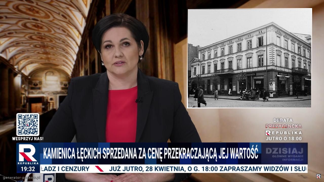KAMIENICa łęckich sprzedana za cenę przekraczającą jej WARTOŚć