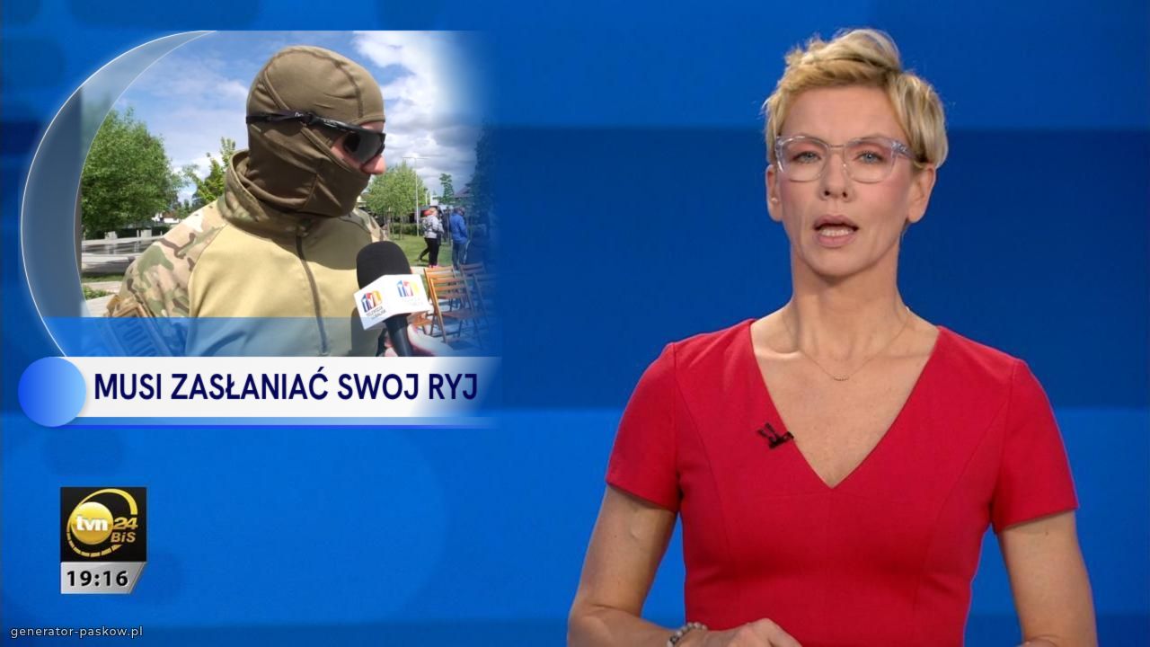 MUSI ZASŁANIAĆ SWOJ RYJ