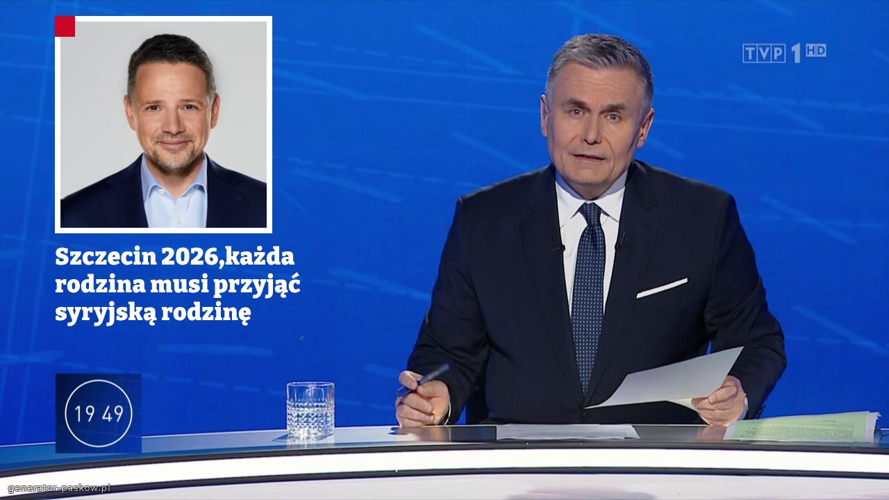 Szczecin 2026,każda rodzina musi przyjąć syryjską rodzinę 