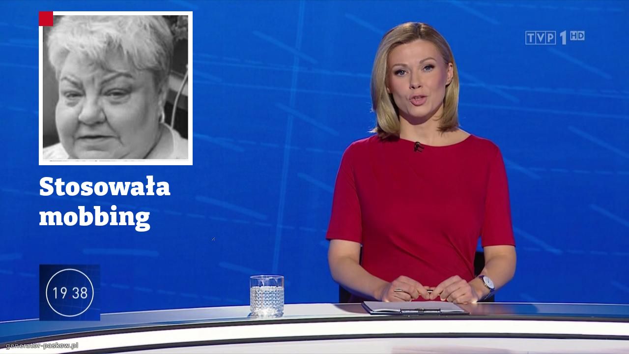 Stosowała mobbing 