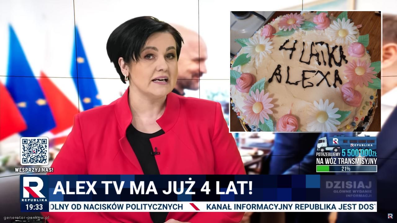 Alex TV Ma Już 4 Lat!