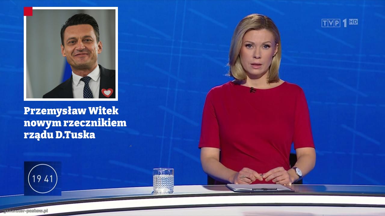 Przemysław Witek nowym rzecznikiem rządu D.Tuska