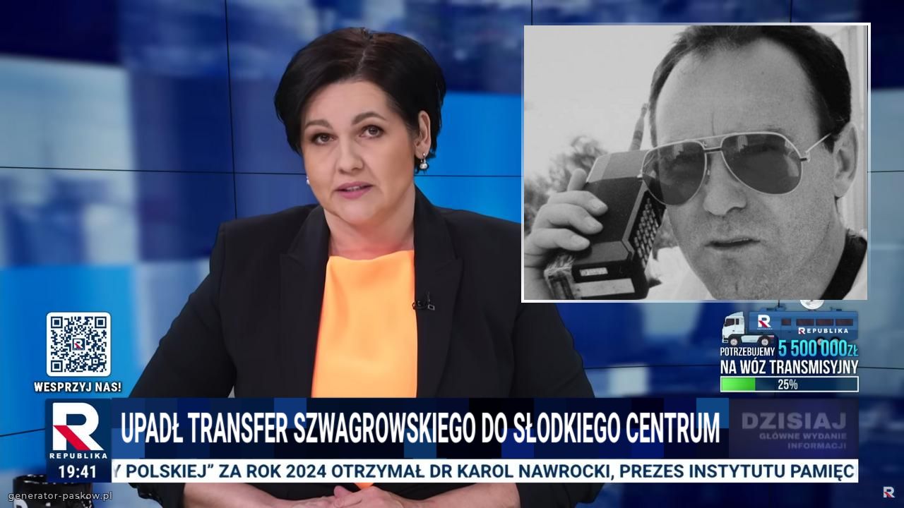Upadł transfer Szwagrowskiego do słodkiego centrum