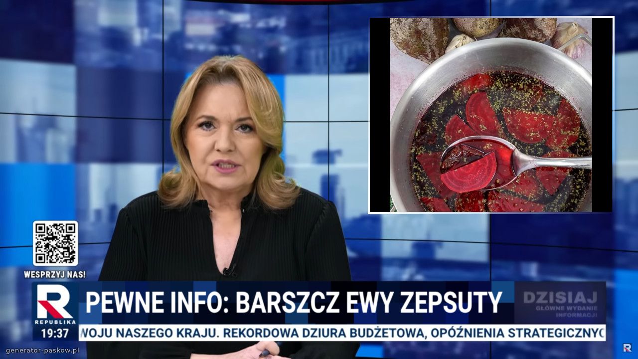 Pewne info: barszcz ewy zepsuty 