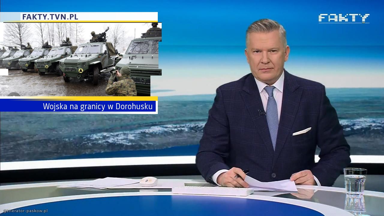 Wojska na granicy w Dorohusku