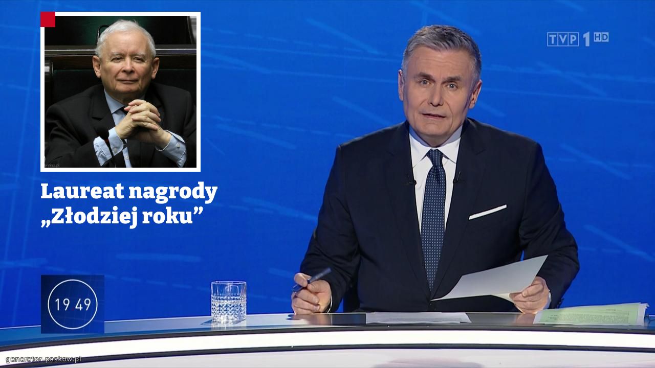 Laureat nagrody „Złodziej roku”