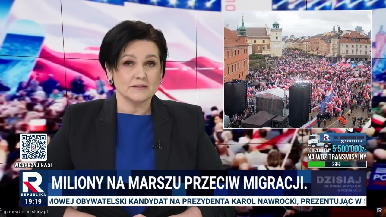 Miliony na marszu przeciw migracji.