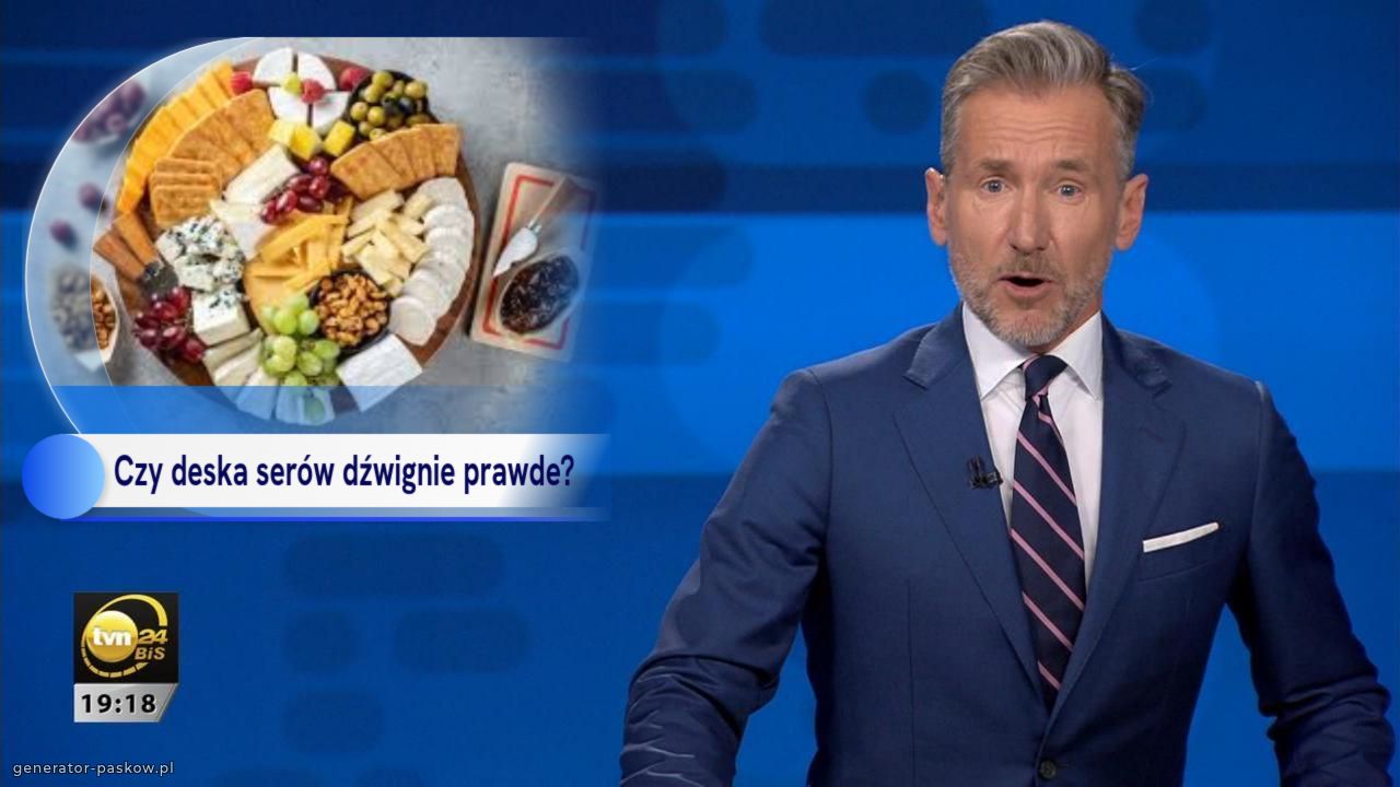 Czy deska serów dźwignie prawde? 