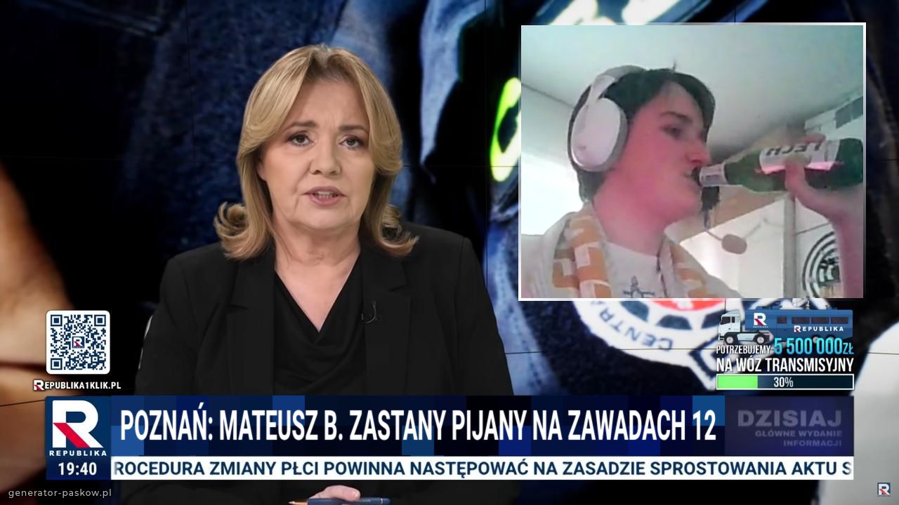 poznań: mateusz b. zastany pijany na zawadach 12