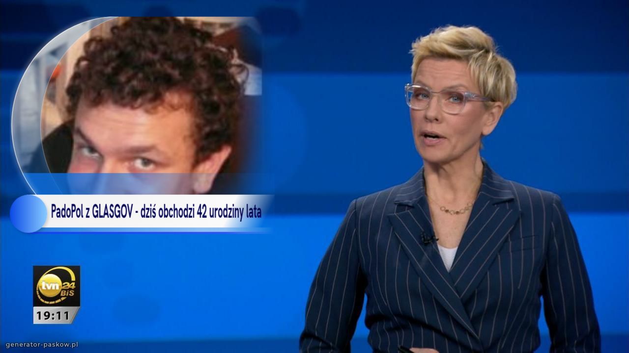 PadoPol z GLASGOV - dziś obchodzi 42 urodziny lata