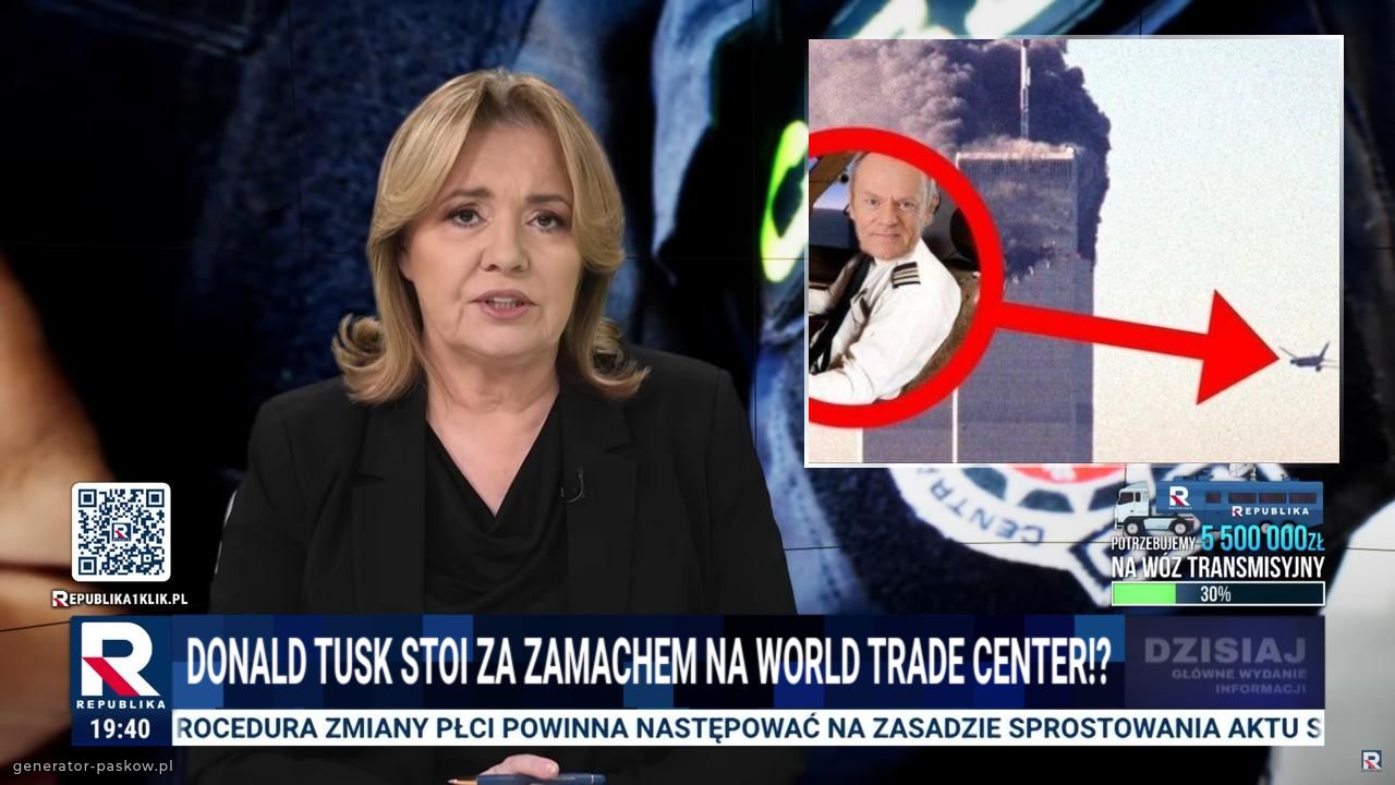 DONALD TUSK STOI ZA ZAMACHEM NA WORLD TRADE CENTER!?