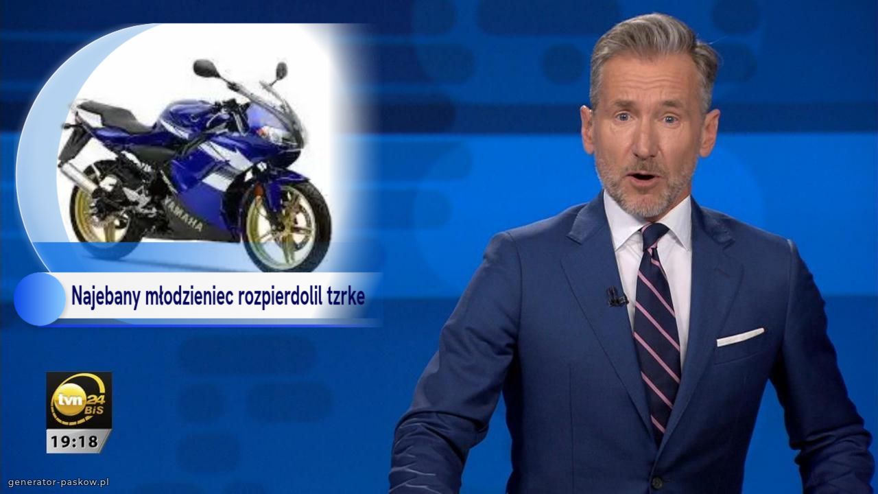 Najebany młodzieniec rozpierdolil tzrke