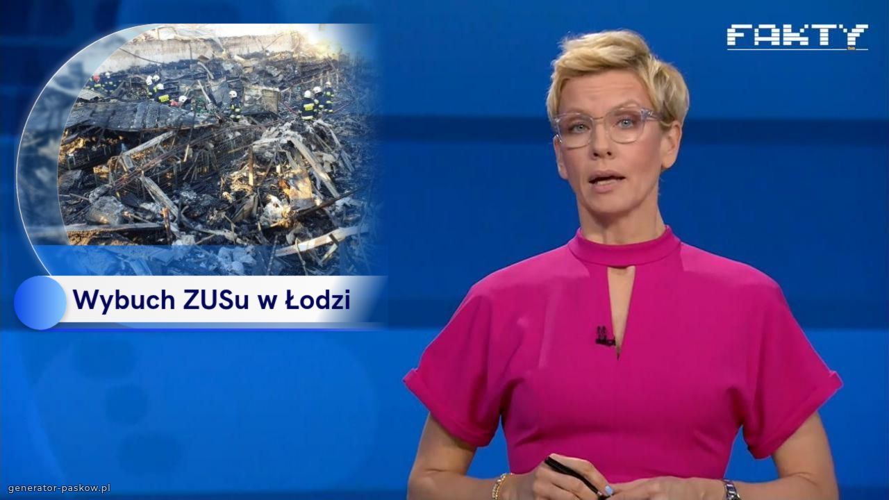 Wybuch ZUSu w Łodzi