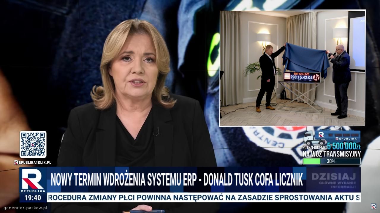 nowy termin wdrożenia systemu erp - donald tusk cofa licznik