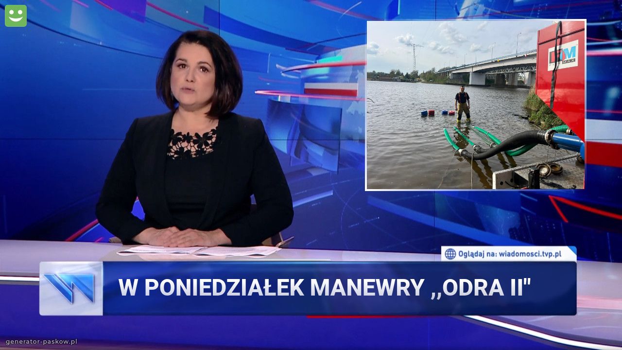 W poniedziałek manewry ,,odra II"