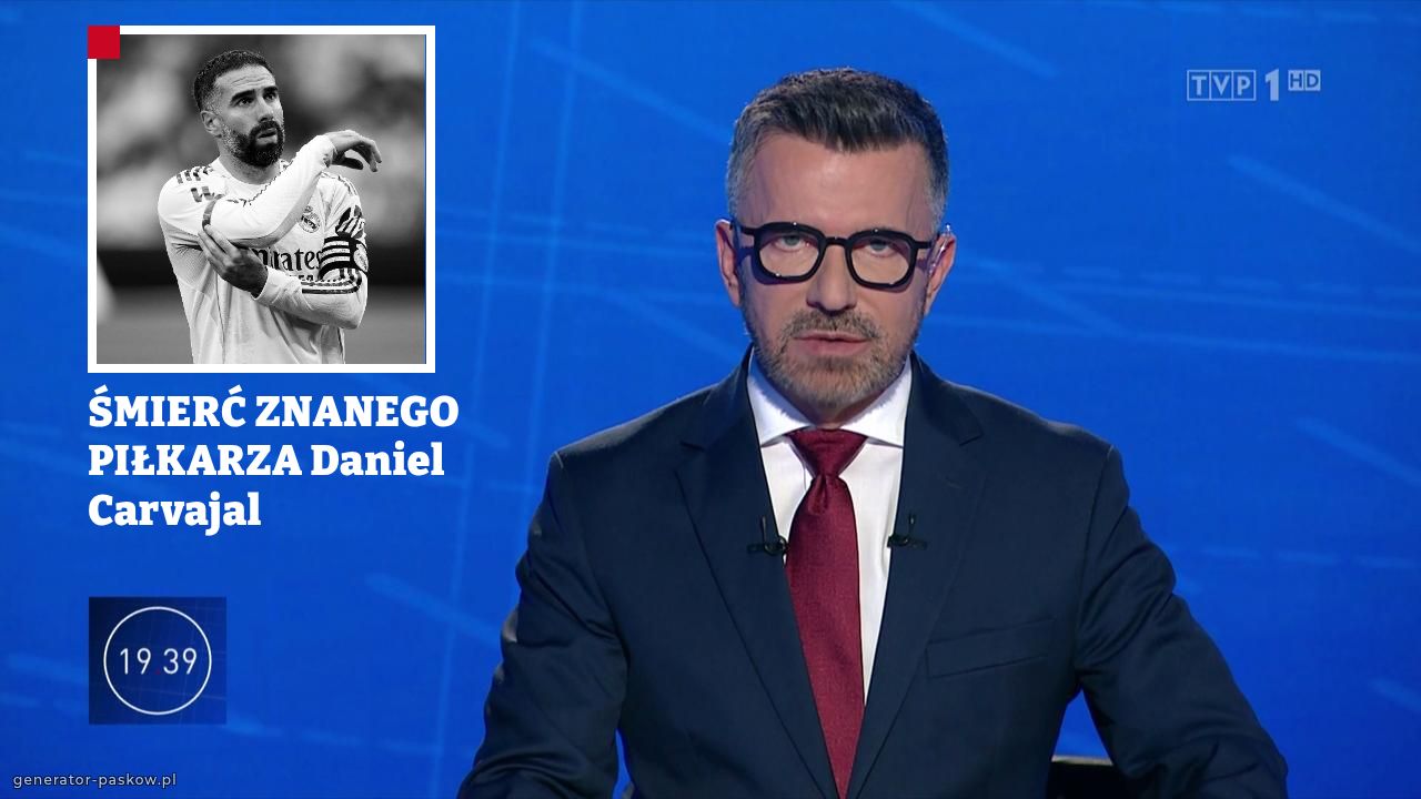 ŚMIERĆ ZNANEGO PIŁKARZA Daniel Carvajal