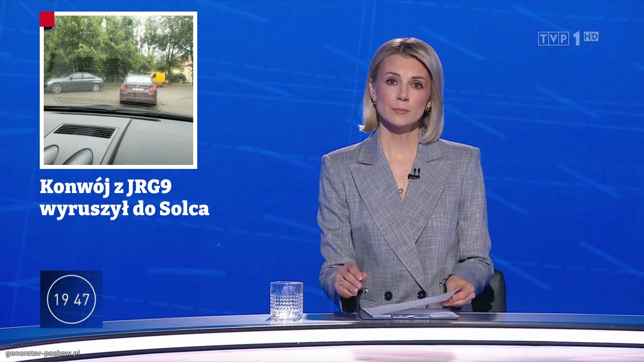 Konwój z JRG9 wyruszył do Solca 