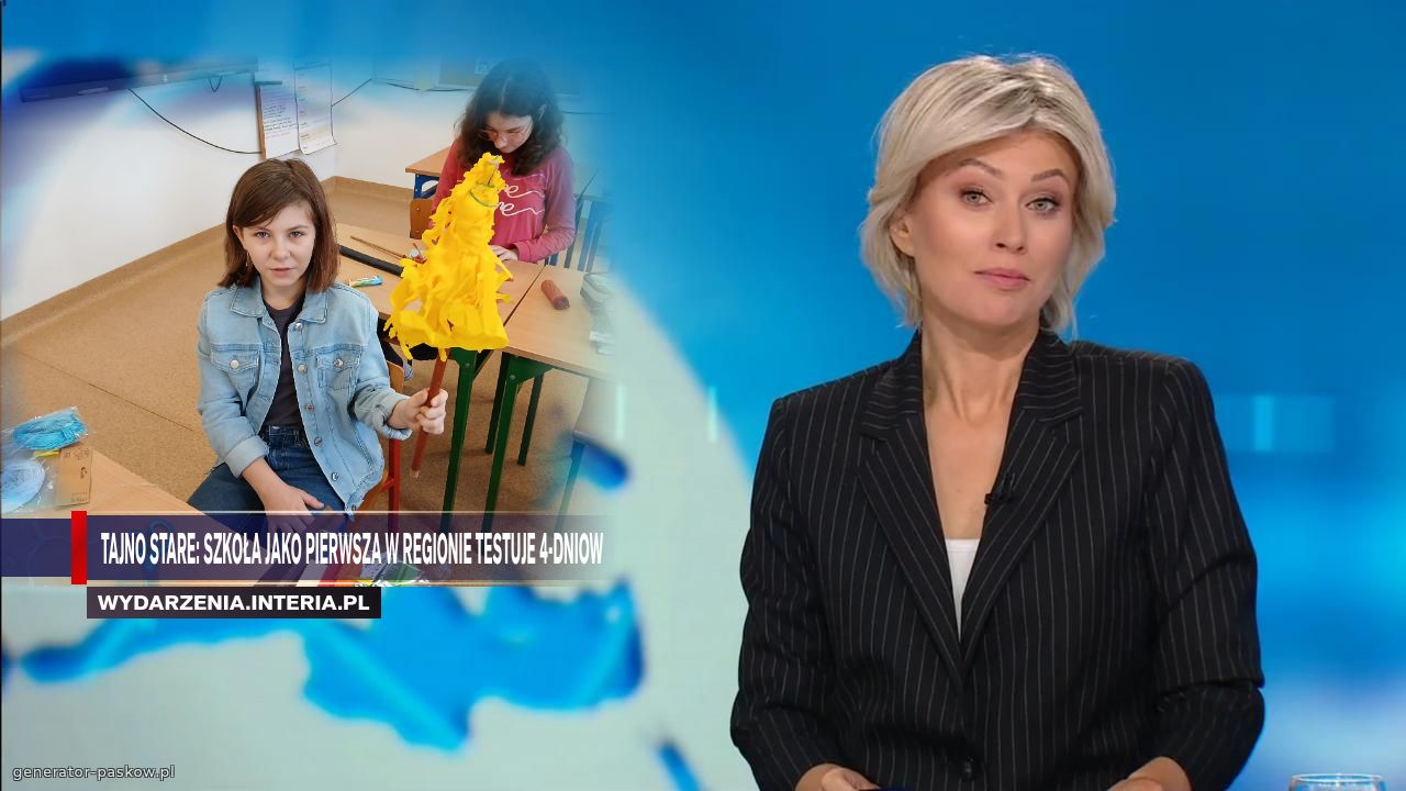 Tajno Stare: Szkoła jako pierwsza w regionie testuje 4-dniow