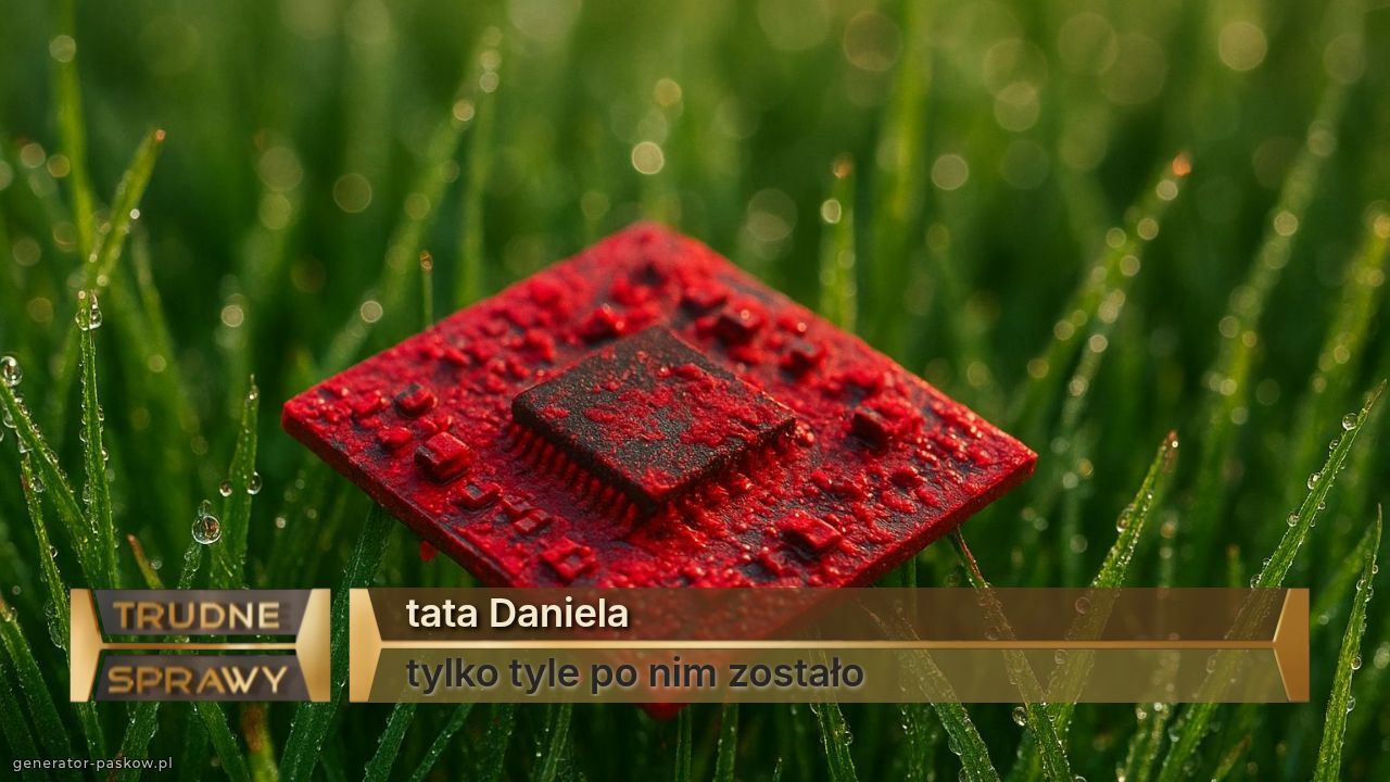 tata Daniela
tylko tyle po nim zostało