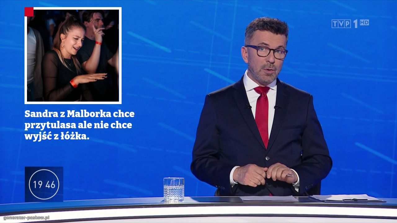 Sandra z Malborka chce przytulasa ale nie chce wyjść z łóżka.