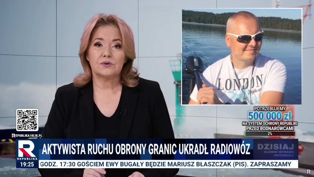 Aktywista Ruchu Obrony Granic ukradł radiowóz
Marcin P. Gościcino k. Wejherowa