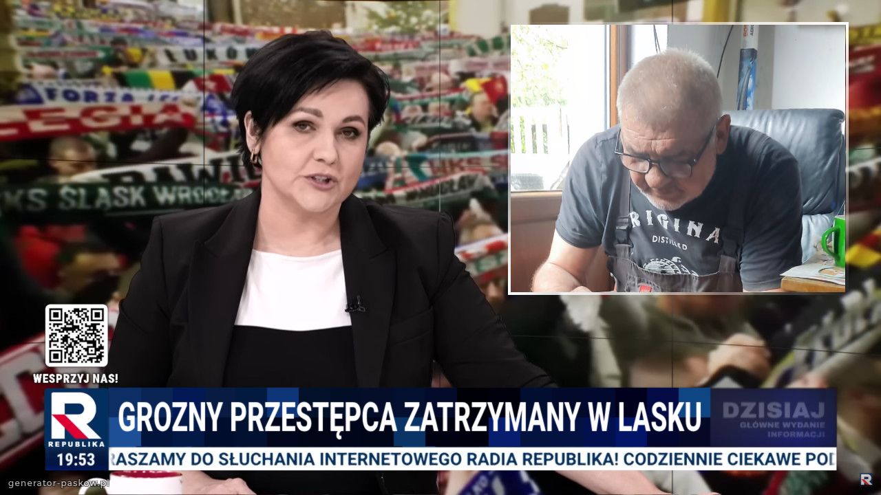 Grozny przestępca zatrzymany w lasku