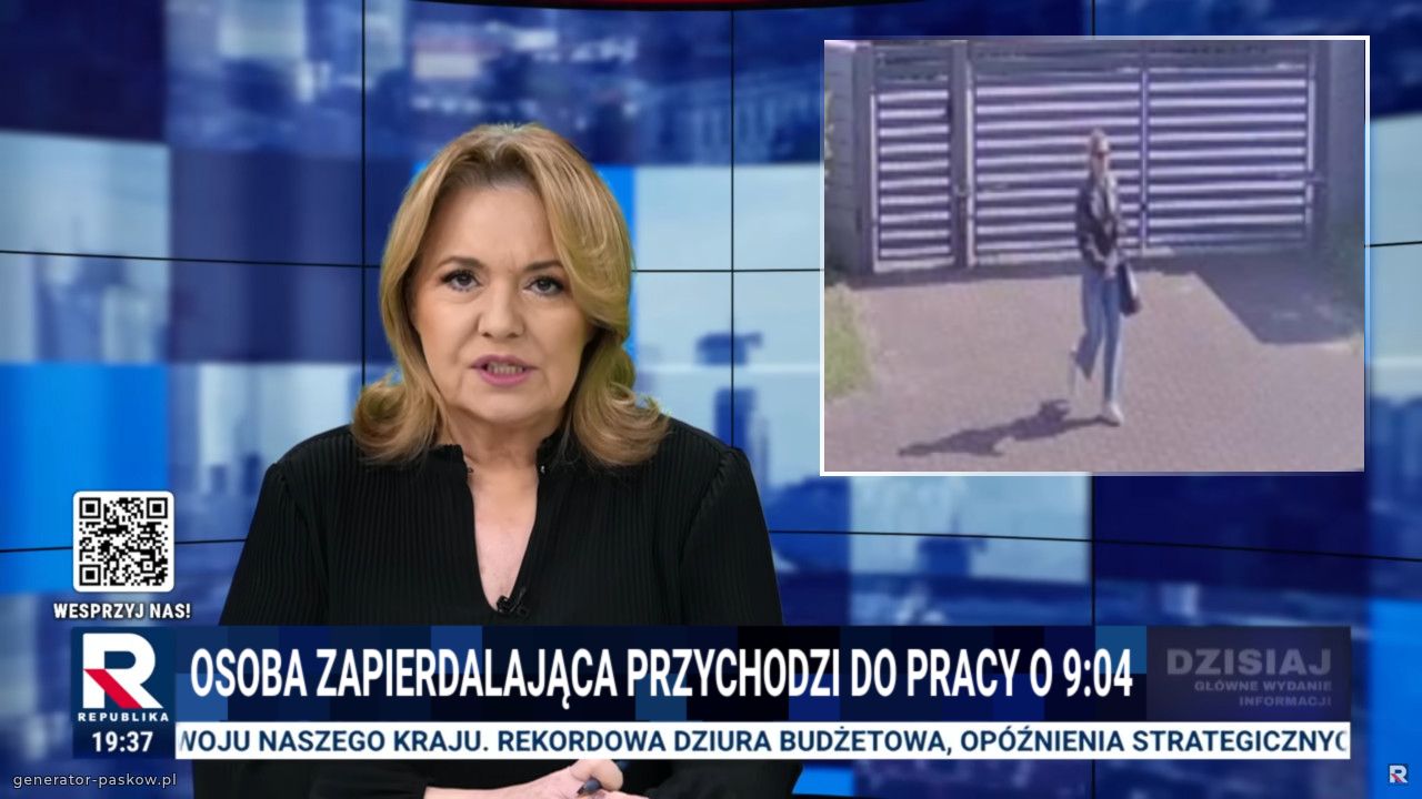 OSOBA ZAPIERDALAJĄCA PRZYCHODZI DO PRACY O 9:04