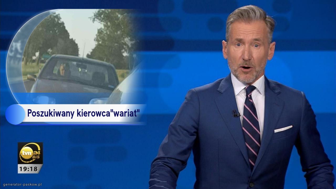 Poszukiwany kierowca"wariat"