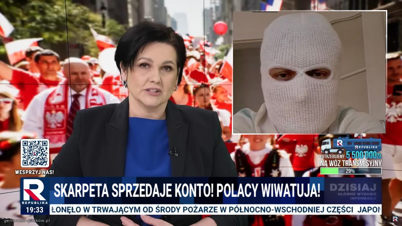Skarpeta sprzedaje konto! Polacy wiwatuja!