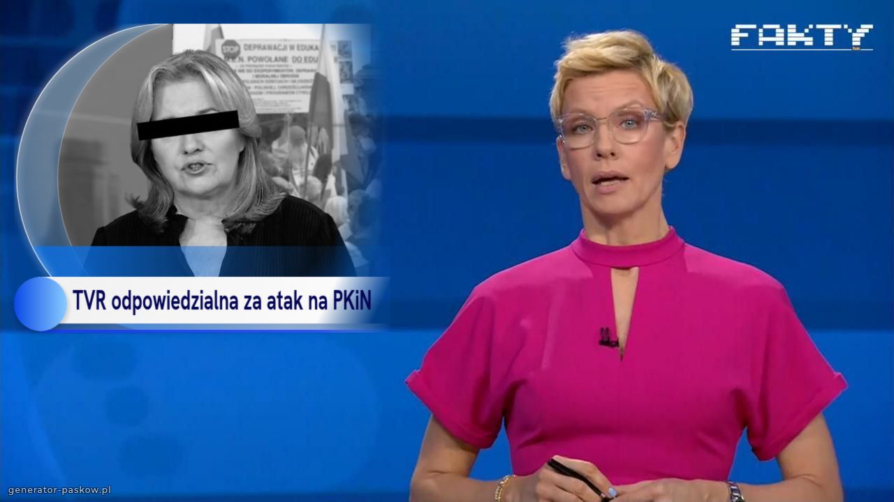 TVR odpowiedzialna za atak na PKiN