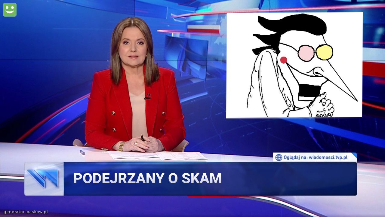podejrzany o skam