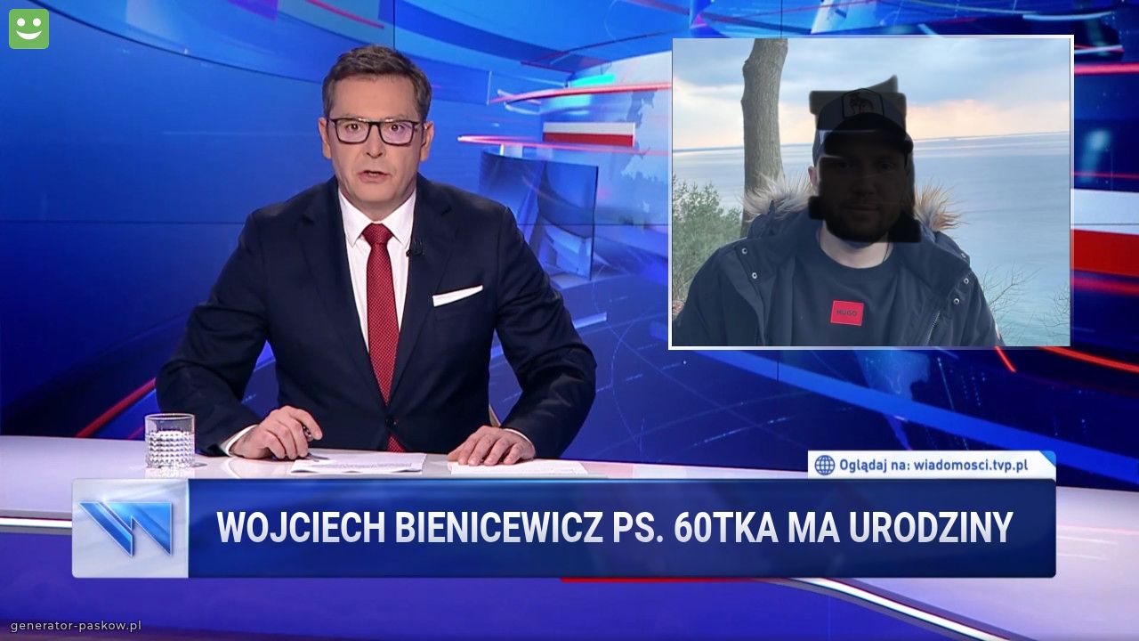 Wojciech bienicewicz ps. 60tka ma urodziny