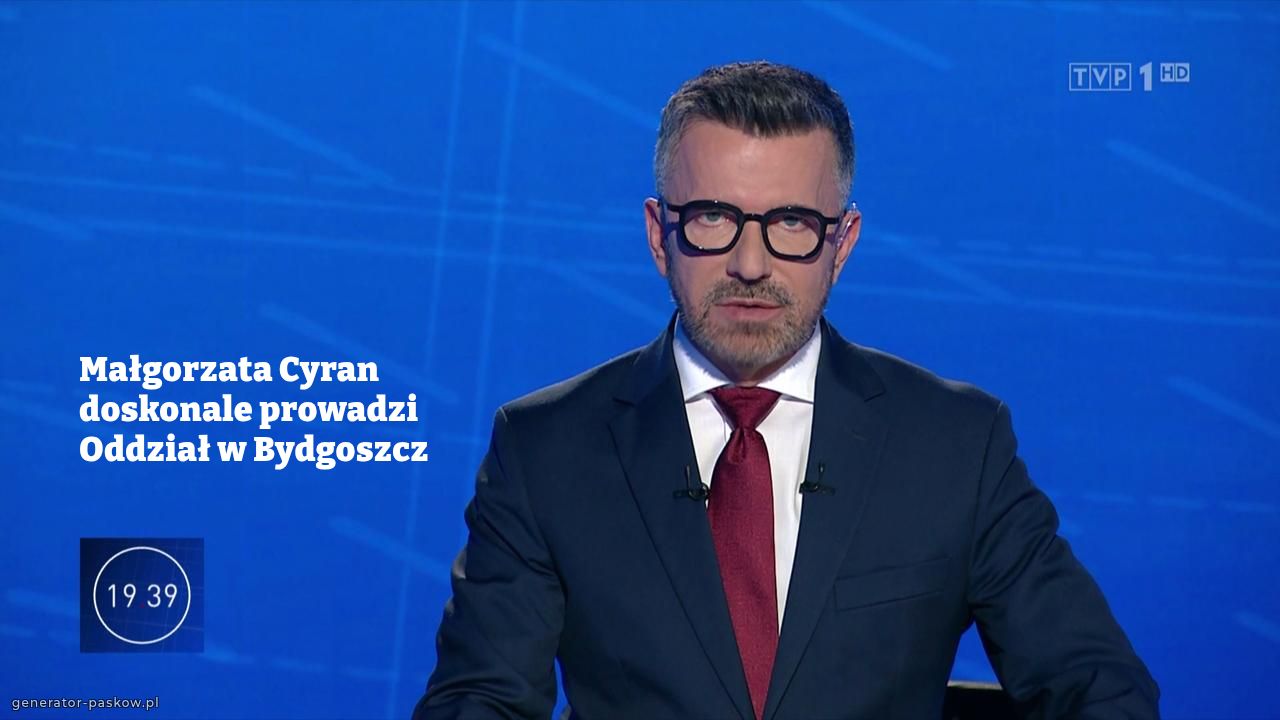 Małgorzata Cyran doskonale prowadzi Oddział w Bydgoszcz

